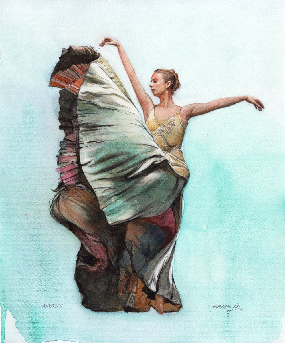 Ballet Dancer CCXLII by REME Jr.