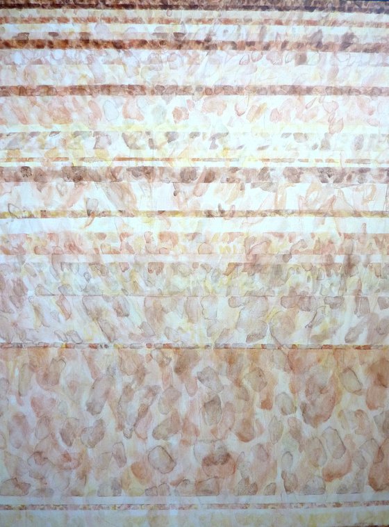 Minerality and smudge 2, 97x130cm.