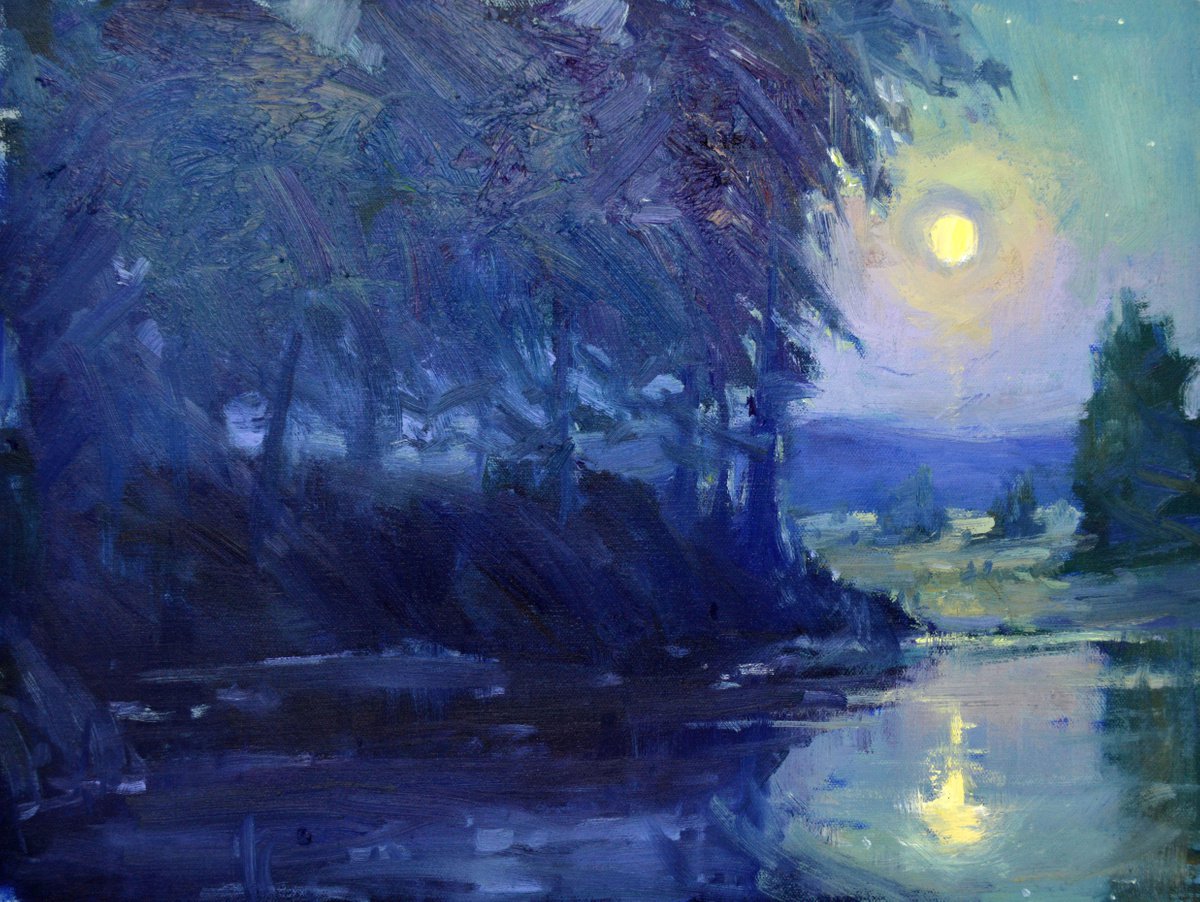 Sauvie Moon by Kristina Sellers