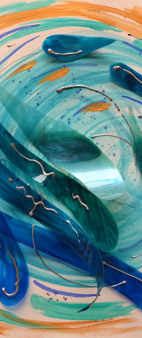 Along the whirlpool by Swapna Namboodiri