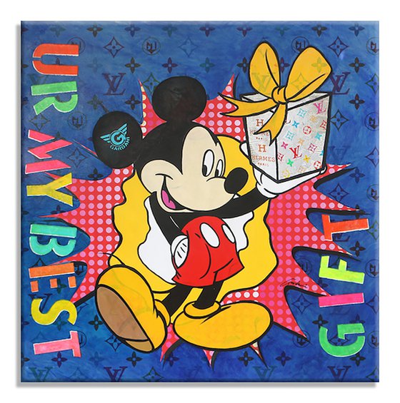 Mickey U R My Best Gift
