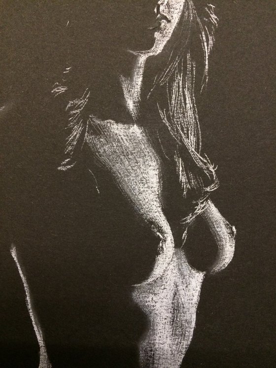 Nude noir #280 (21X29)cm