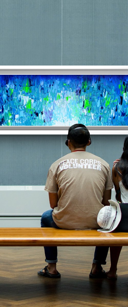 Relief Blue 22 by Soos Tiberiu