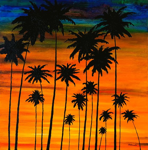 Palm trees