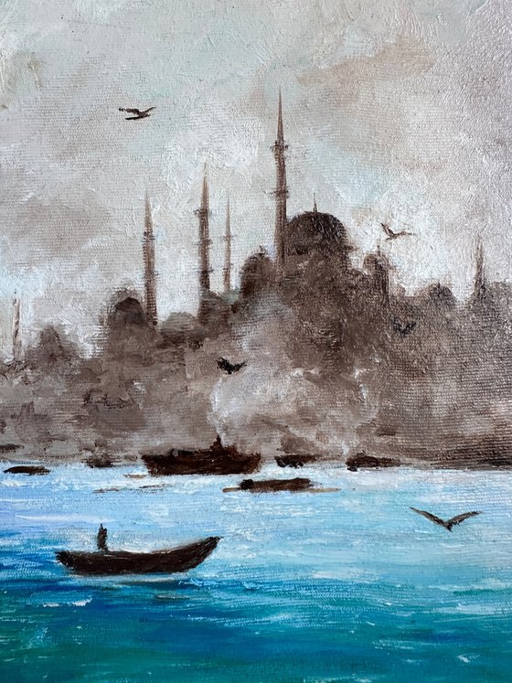 Istanbul landscape Bosphorus