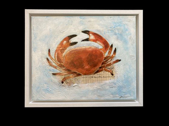 Crab Still Life Painting