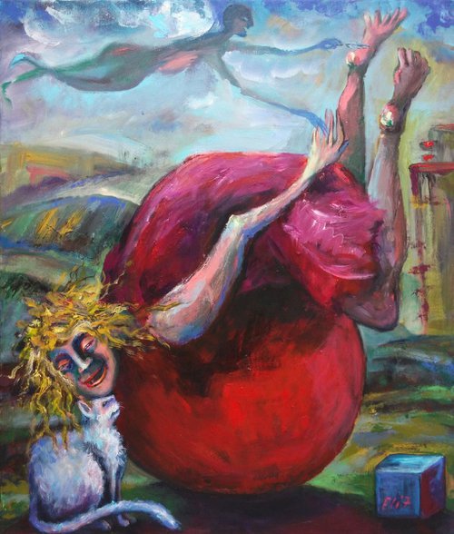 POOR FOOL on the BALL by Elisheva Nesis
