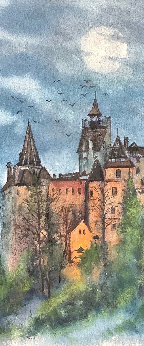 Dracula’s mansion by Darren Carey