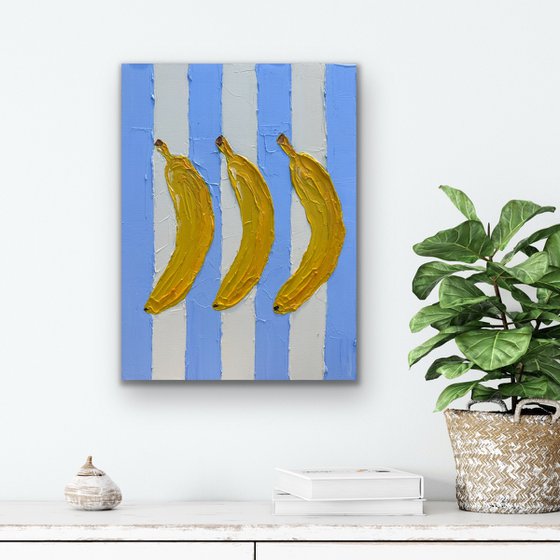 Three bananas