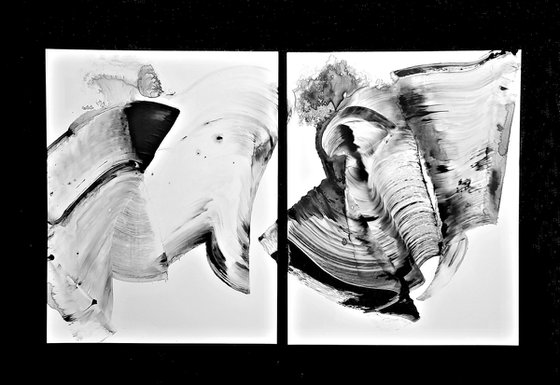 Daylight Dancers Diptych
