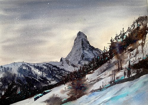 Matterhorn by Anna Zadorozhnaya