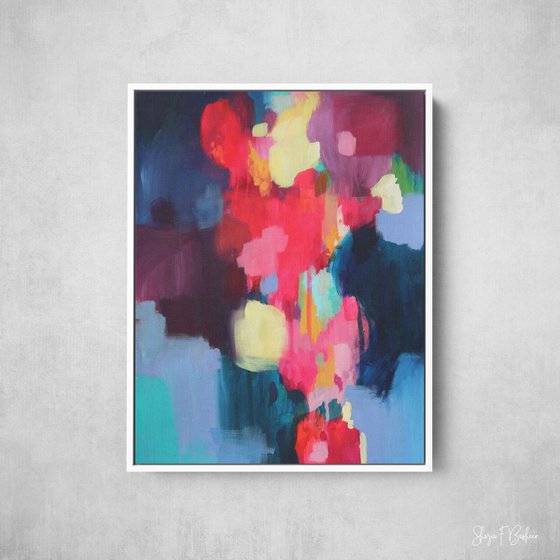 Abstract Original Painting - Free From Inhibitions