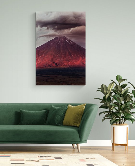 Licancabur, avant l'orage