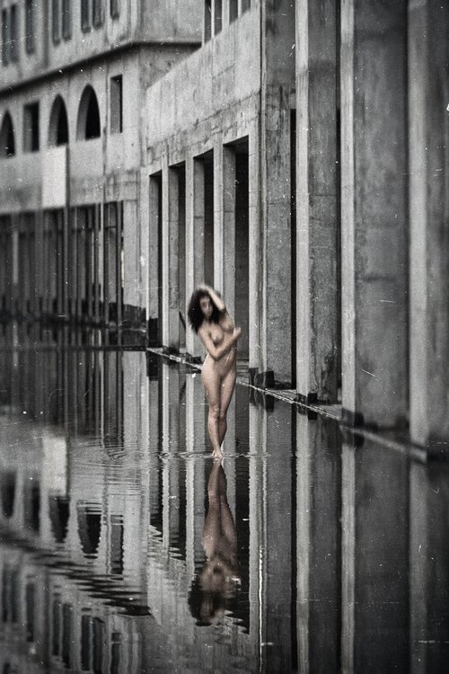 Blurred Lines I. by Peter Zelei