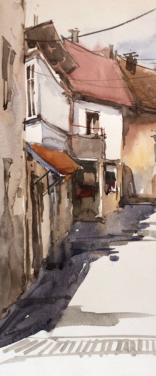 Watercolor 30 by Olga Beloborodova