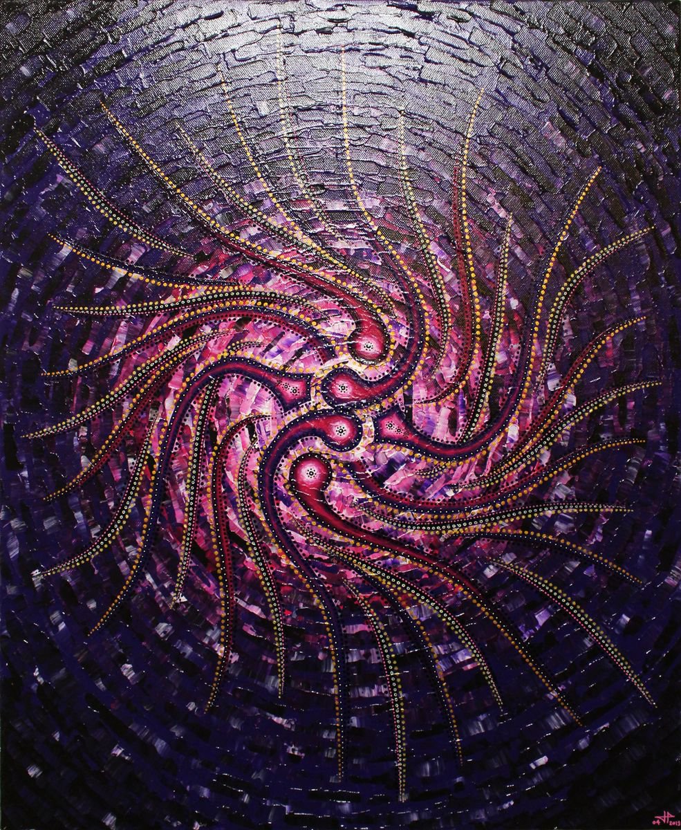 Purplish Sense By Jonathan Pradillon, 20 X 24, Artwork For Sale On Artfinder