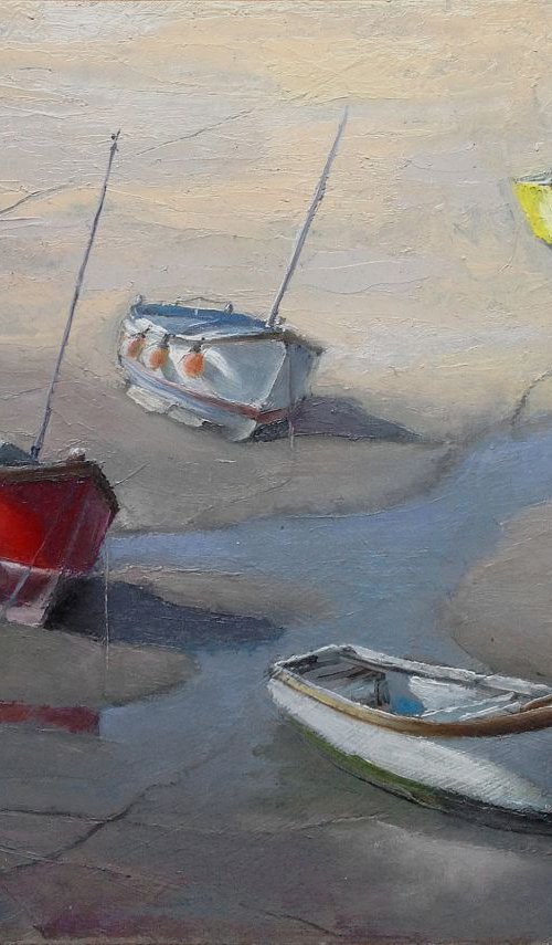 Waiting for the tide by Ray Sandom