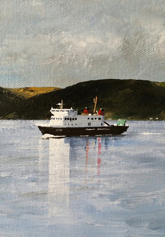 Rothesay Isle Of Bute Scottish Landscape Painting