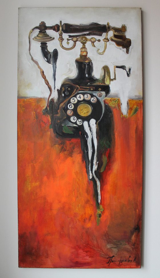 Old telephone