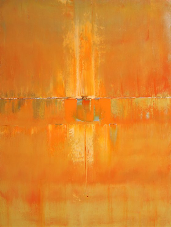 Bold Orange Concept Abstract