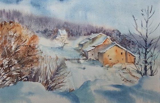Winter in italian countryside n.1