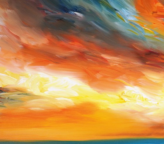 Romantic Evening Landscape D 2