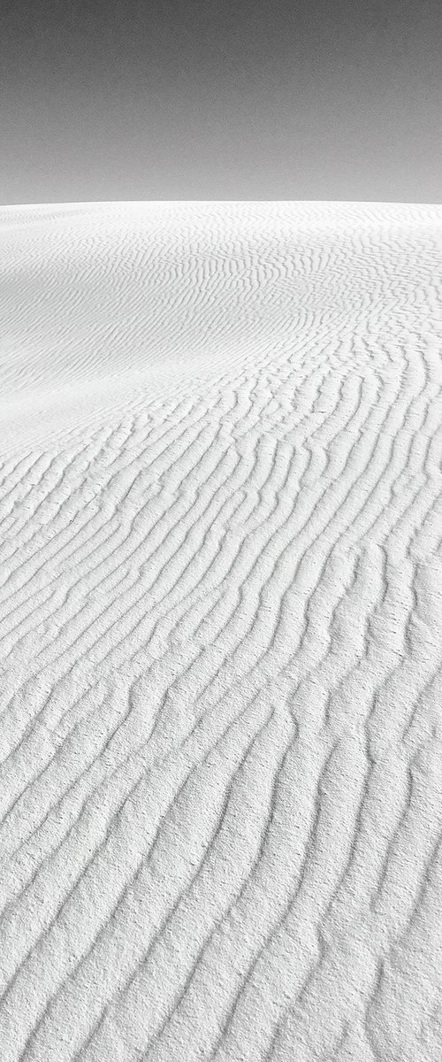 Textures, White Sands by Heike Bohnstengel