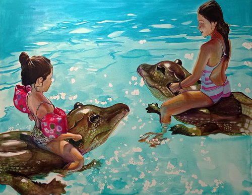 Les crocodiles by Maude Ovize