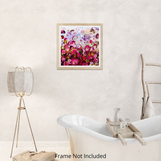 Pink Petal Landscape