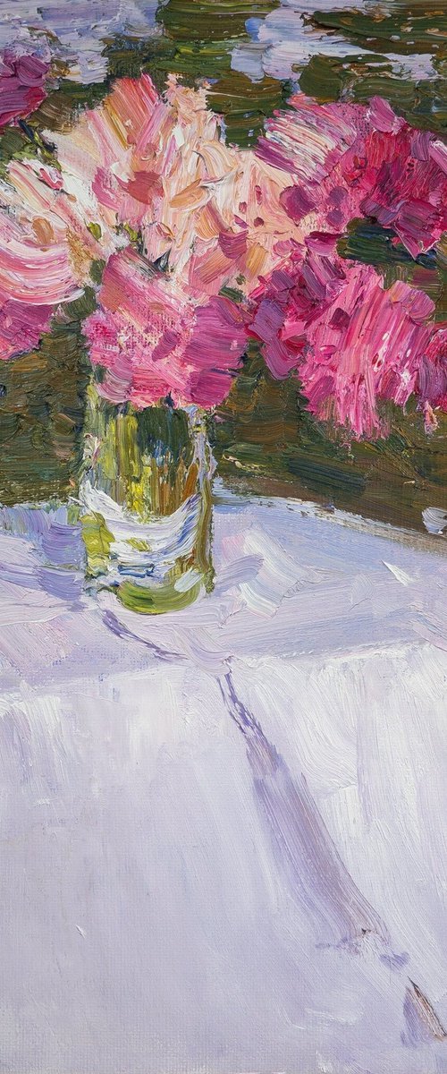 Peonies by Vasyl Moldavchuk