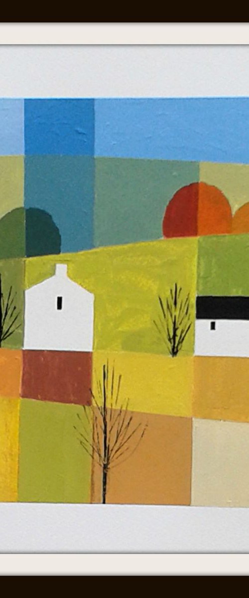 Patchwork Landscape 3 by Jan Rippingham