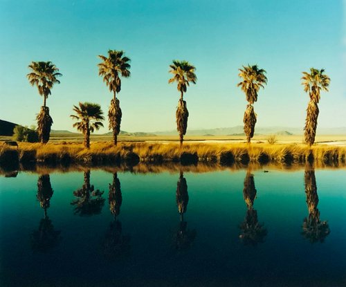 Zzyzx Resort Pool II, Soda Dry Lake, California by Richard Heeps