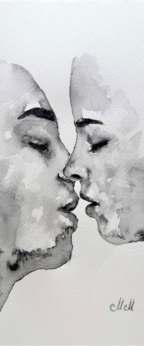 Kiss IX by Mateja Marinko