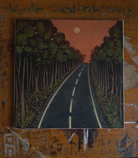 A journey under a radiant sky