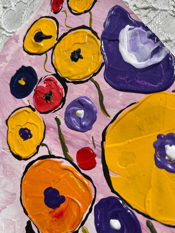 Kandinsky Flowers Painting