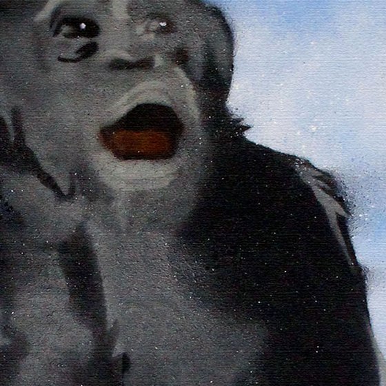 LABORATORY CHIMP...(BC)