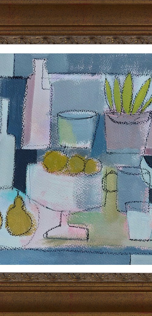 Still Life with a White Bowl III by Jan Rippingham