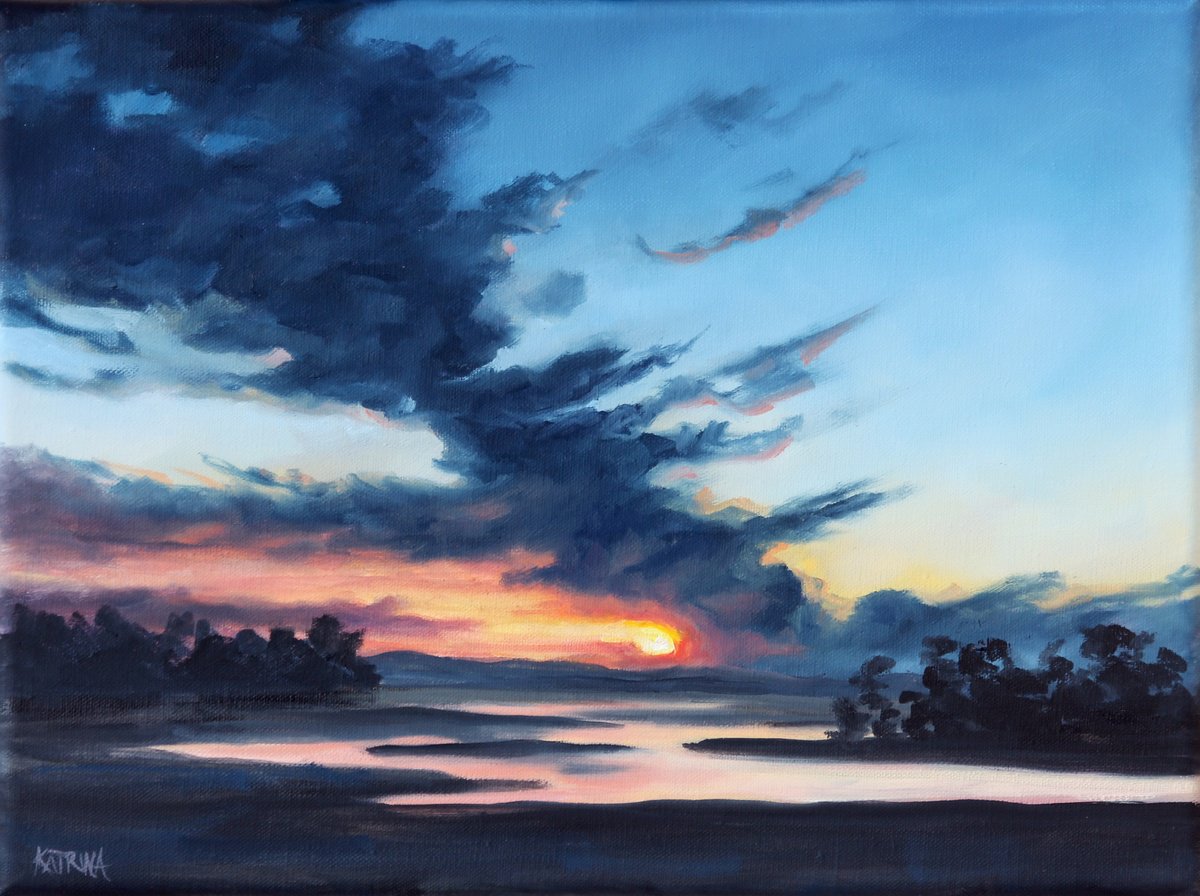 Waking Of The Dawn By Katrina Case, 12 X 9, Artwork For Sale On Artfinder