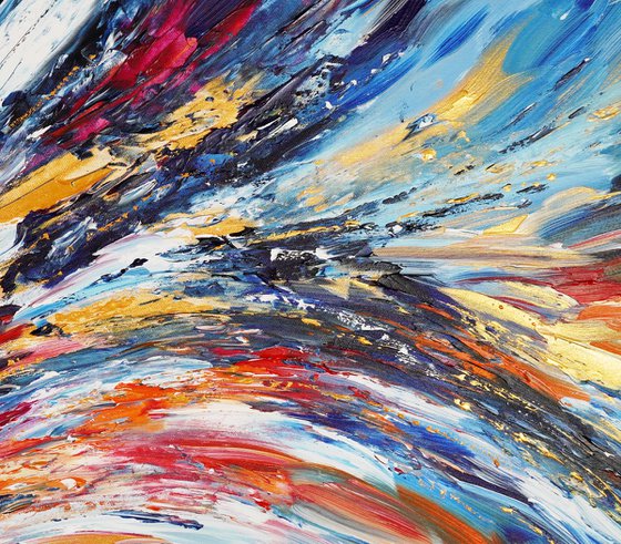 Slim: Blue Magenta Gold 4