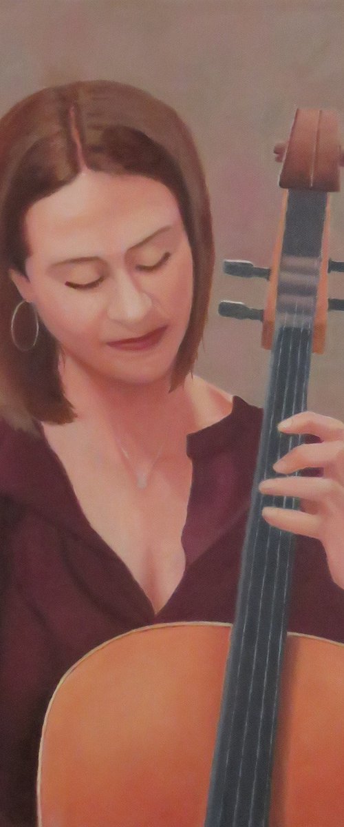 Christine and her Cello by Stephen Benedek