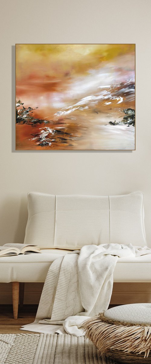 Apricot Sundown by Julia Swaby