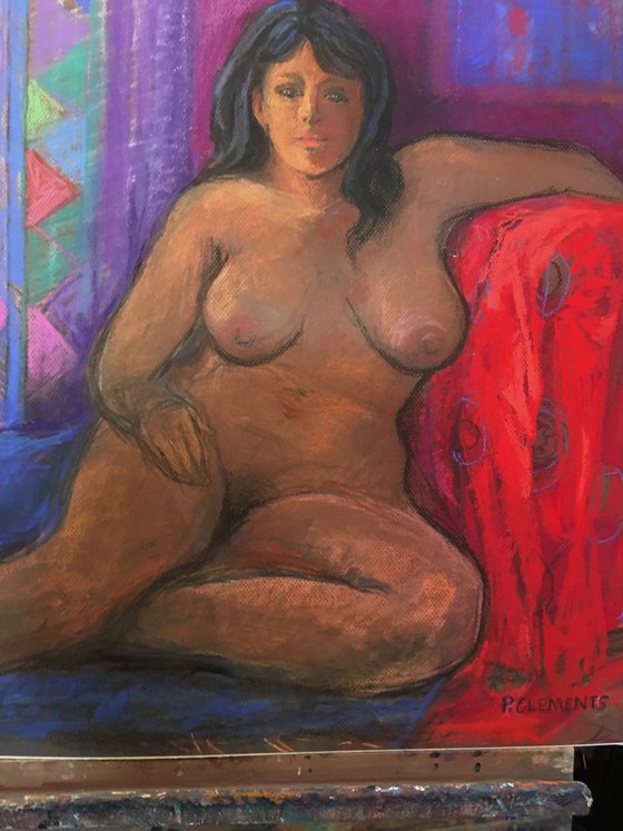 Reclining Gauguin inspired