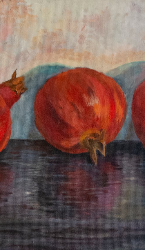 Pomegranates by Nikola Ivanovic