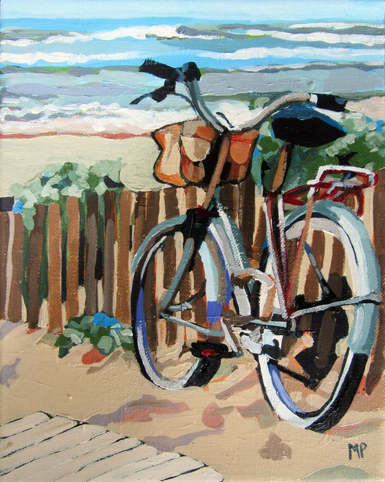 Bike on a Beach