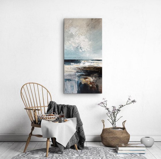 Silver Tide Over Earth Layers