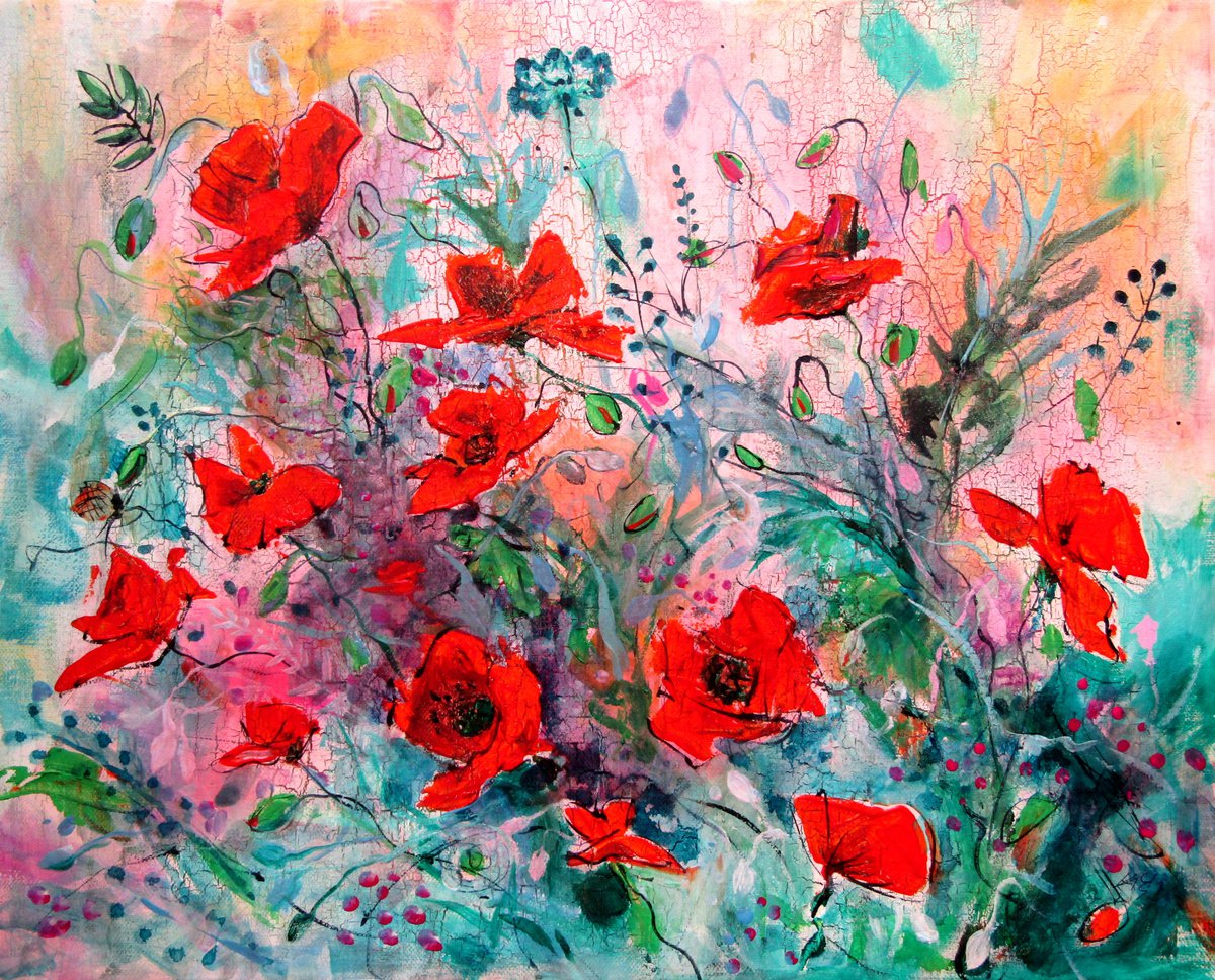Poppy field II by Kovacs Anna Brigitta