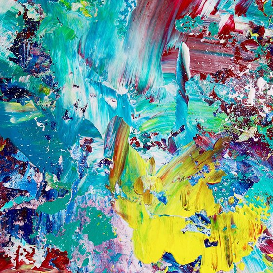 A floral explosion! | Seated by a little fountain by Nestor Toro
