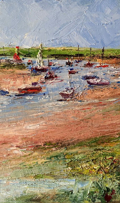 Morning Tide, Burnham Overy Staithe by Andrew Moodie