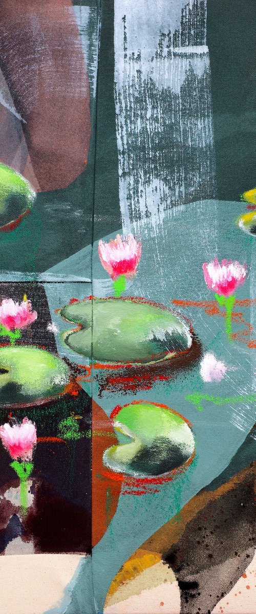 lOTUS 01 - Lilies by Poovi Art