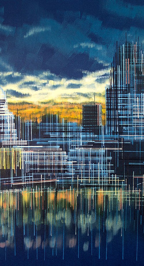 London Skyline Sunset by Marc Todd